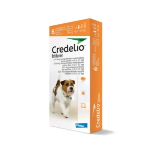 Credelio 225 Mg Perro 5,5-11 Kg 6 Comp Naranja