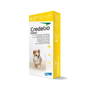 Credelio 56 Mg Perro 1,3-2,5 Kg 6 Comp Amarillo