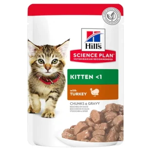 HILL'S SCIENCE PLAN Alimento para Gatitos con Pavo - Bolsita