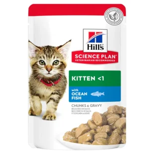 Hill's SCIENCE PLAN Alimento para Gatitos con Pescado Azul-Bolsita