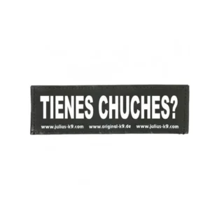 Julius K9 Etiqueta TIENES CHUCHES 1Par