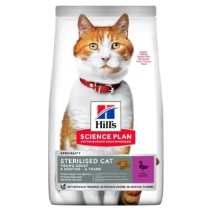 HILL'S SCIENC PLAN Sterilised Cat Alimento para Gatos Jóvenes con Pato