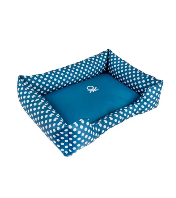 Benetton Funda Cuna Azul Lunares