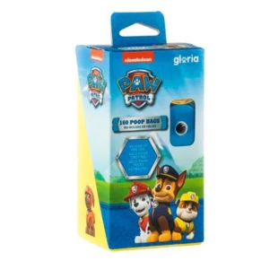 Paw Patrol Bolsa Para Heces 8 Rollos Azul C/Perf