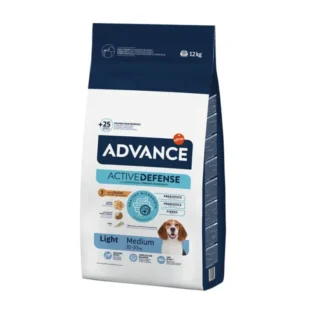 ADVANCE MEDIUM LIGHT POLLO Y ARROZ 12 KG.