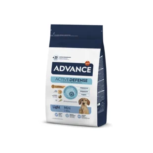 ADVANCE MINI ADULT LIGHT POLLO Y ARROZ 3 KG.