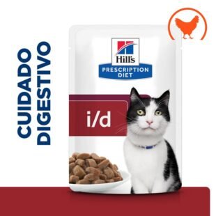 Hill's Prescription Diet Digestive Care i d Pollo en salsa sobre para gatos