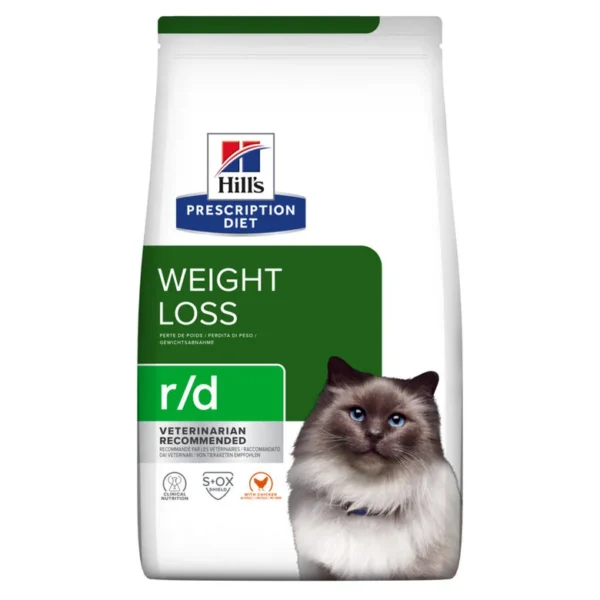 Hill's Prescription Diet Weight Loss Pollo pienso r d para gatos