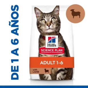 Hill's Science Plan Adult Cordero pienso para gatos