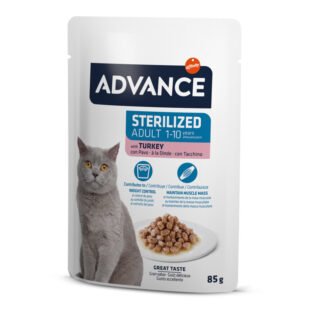 ADVANCE CAT WET STERILIZED PAVO 12X85GR