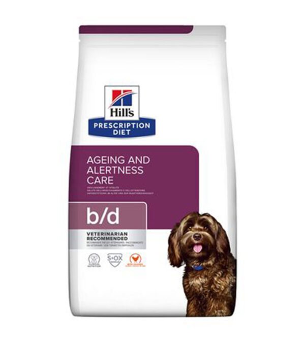 Hill's b/d con pollo Prescription Diet Ageing Care pienso para perros