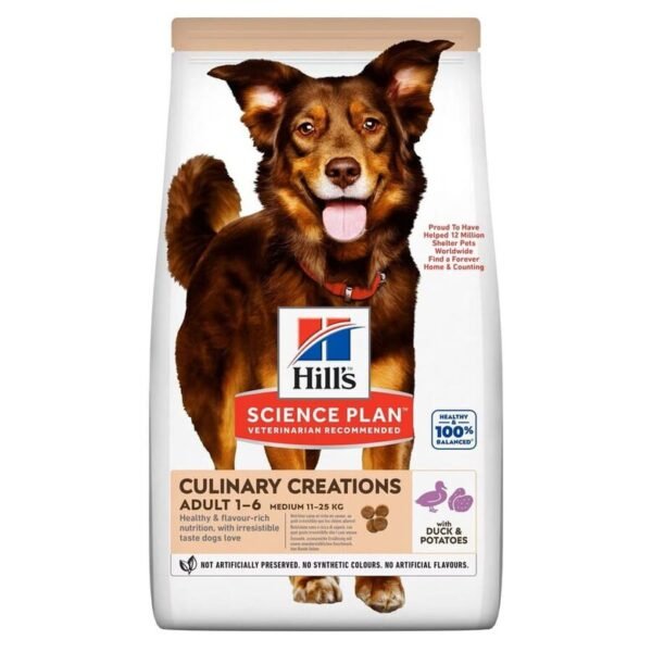 Hill's Science Plan Culinary Creations Pato y Patata pienso para perros medianos