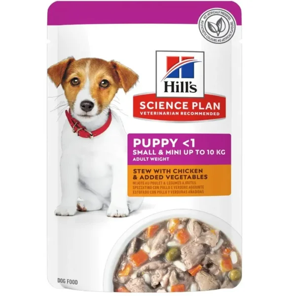 Hill's Science Plan Puppy Small & Mini Estofado Con Pollo y Verduras