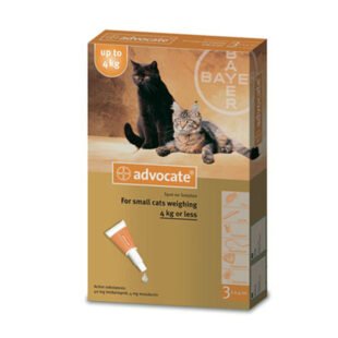 Advocate Gato 3 X 0,4Ml 0-4 Kg