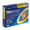 Nexgard Spectra 19Mg 3Comp 3,5-7,5Kg S Amarillo