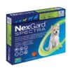 Nexgard Spectra 38Mg 3Comp 7,5-15Kg M Verde