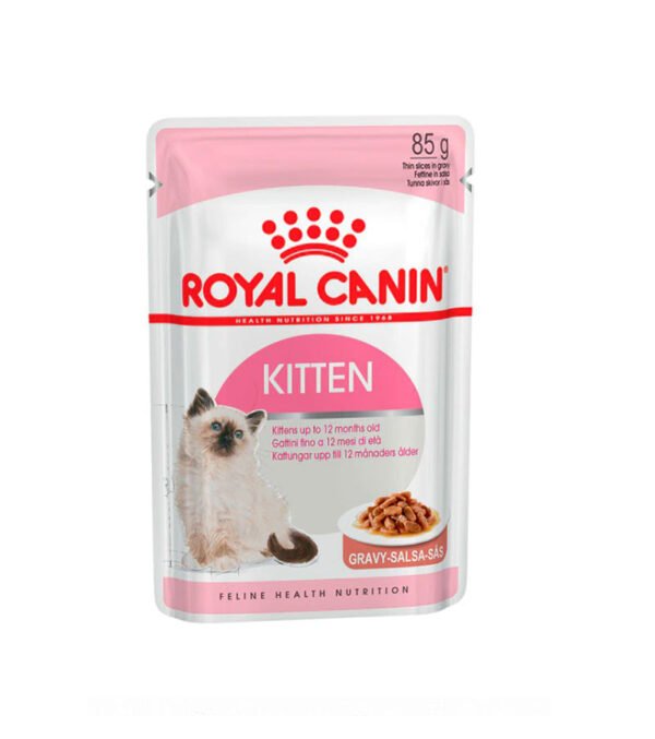 Royal Canin - Kitten Instinctive Gravy Pouch 85Gr X 12Ud