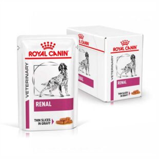 Royal Canin - Renal Dog Pouch Laminas en Salsa 100Gr X 12 Ud