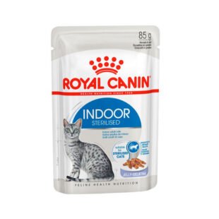 Royal Canin - Indoor Sterilised Jelly Pouch 85Gr X 12Ud