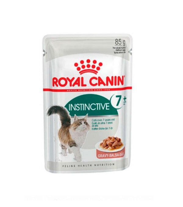 Royal Canin - Instinctive +7 Gravy Pouch 85Gr X 12Ud