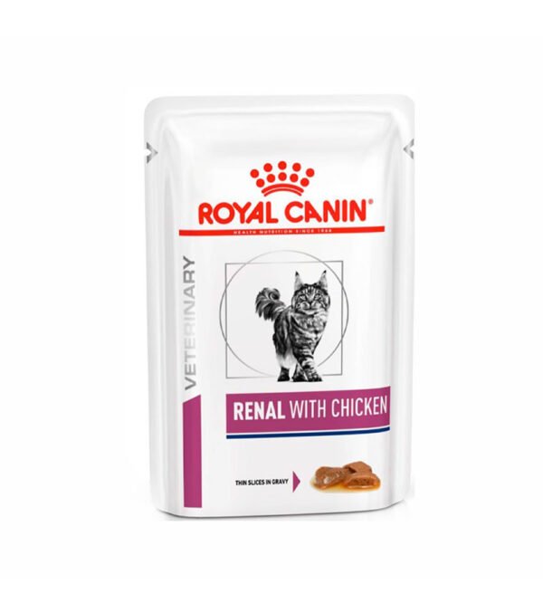 Royal Canin - Renal Cat Chicken Pouch 85Gr X 12Ud