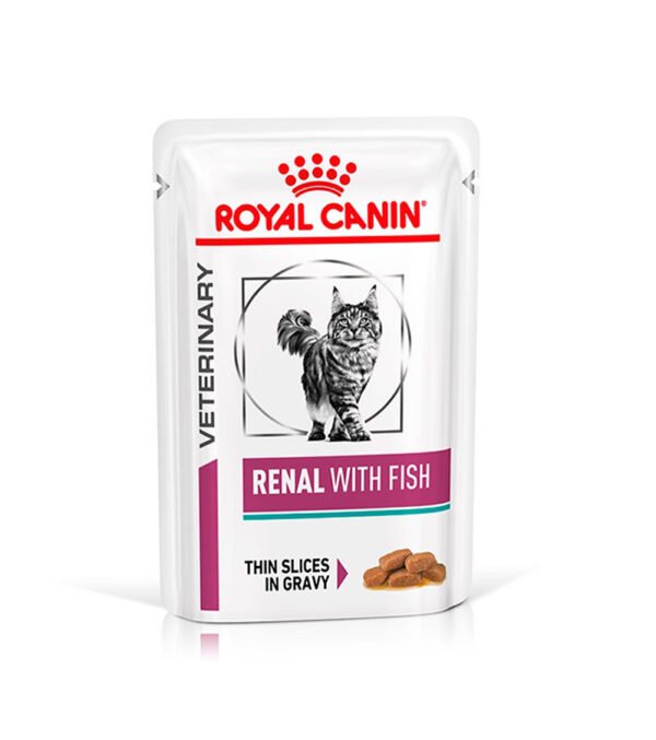 Royal Canin - Renal Cat Fish Pouch 85Gr X 12Ud