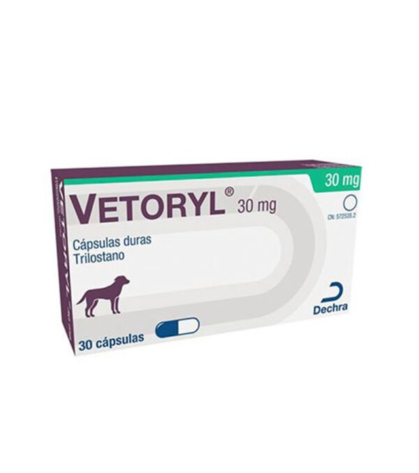 Vetoryl 30 mg 30 cápsulas